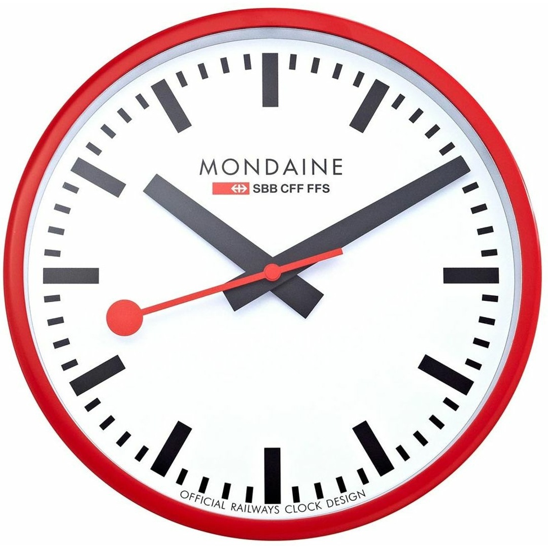 wall clock mondaine