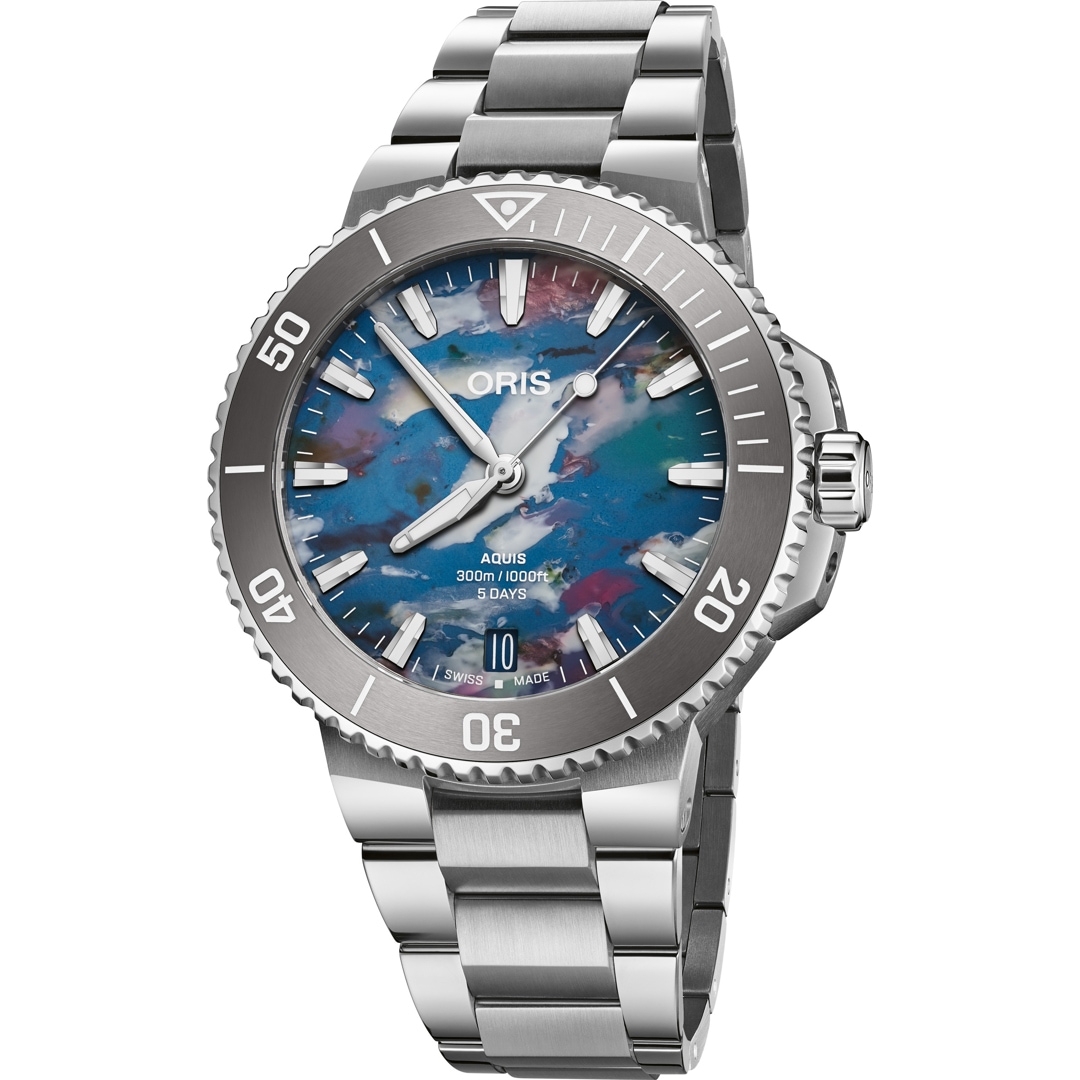 01 400 7790 4150-07 23 02PEB Oris Aquis Date Calibre 400