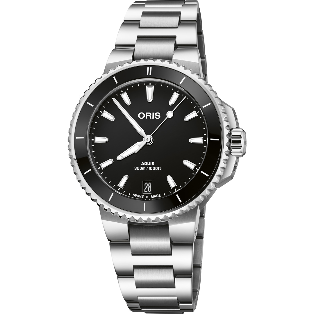 Oris Aquis Date Schwarz O 36.5mm 01 733 7792 4154 07 8 19 05P