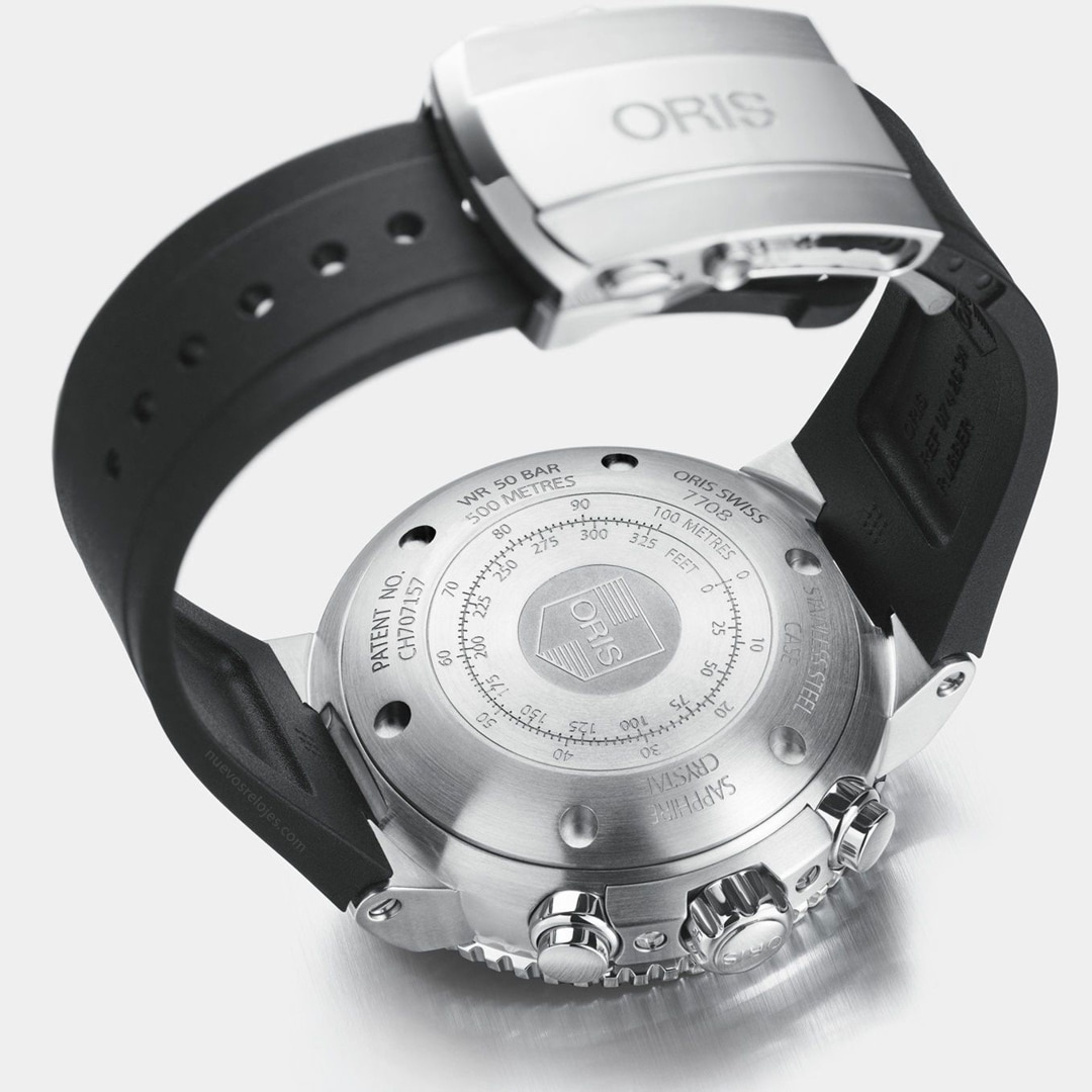 Oris Aquis Depth Gauge Chronograph 01 774 7708 4154Set RS