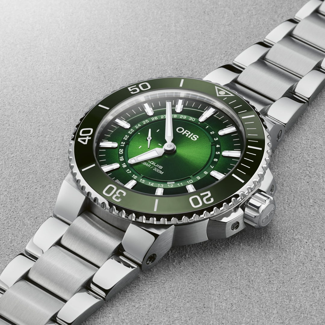 01 743 7734 4187-Set Oris Aquis Hangang Limited Edition