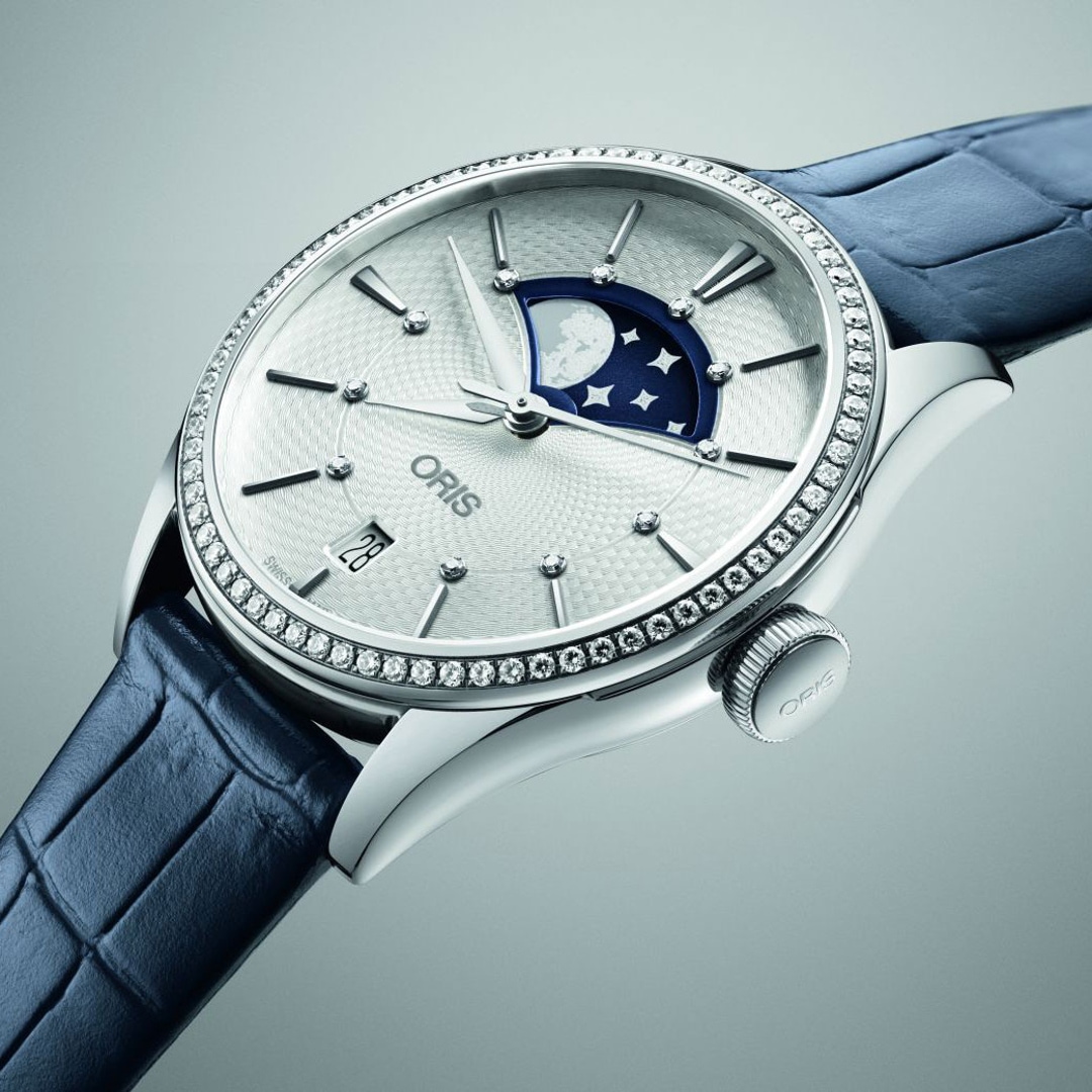 Oris Artelier Grande Lune ladies watch 01 763 7723 4951-07 18 66FC