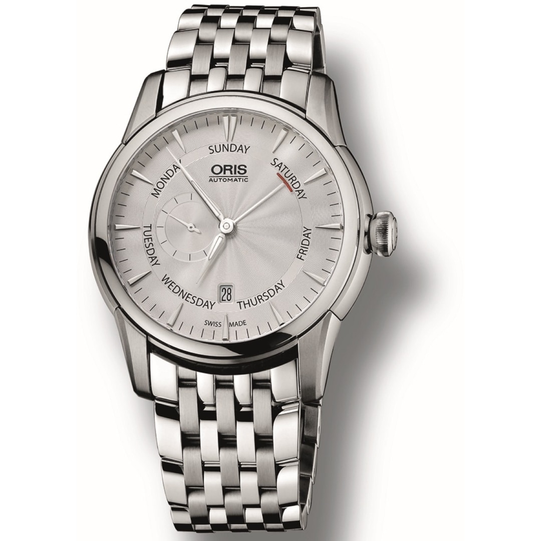 Oris Artelier Small Second, Pointer Day -Date gents watch 01 745 7666  4051-07 23 77