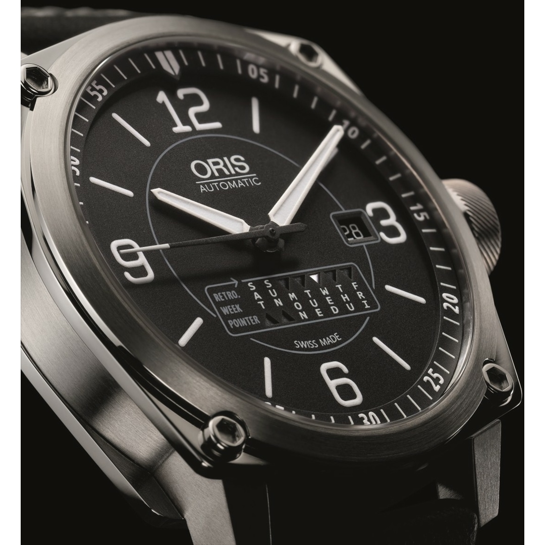 Oris BC4 Retrograde Day Montre homme 01 735 7617 4164-07 22 58