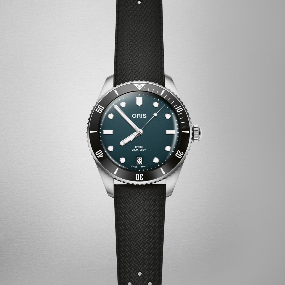 01 733 7795 4055 Set Oris Divers Date 39mm Blue