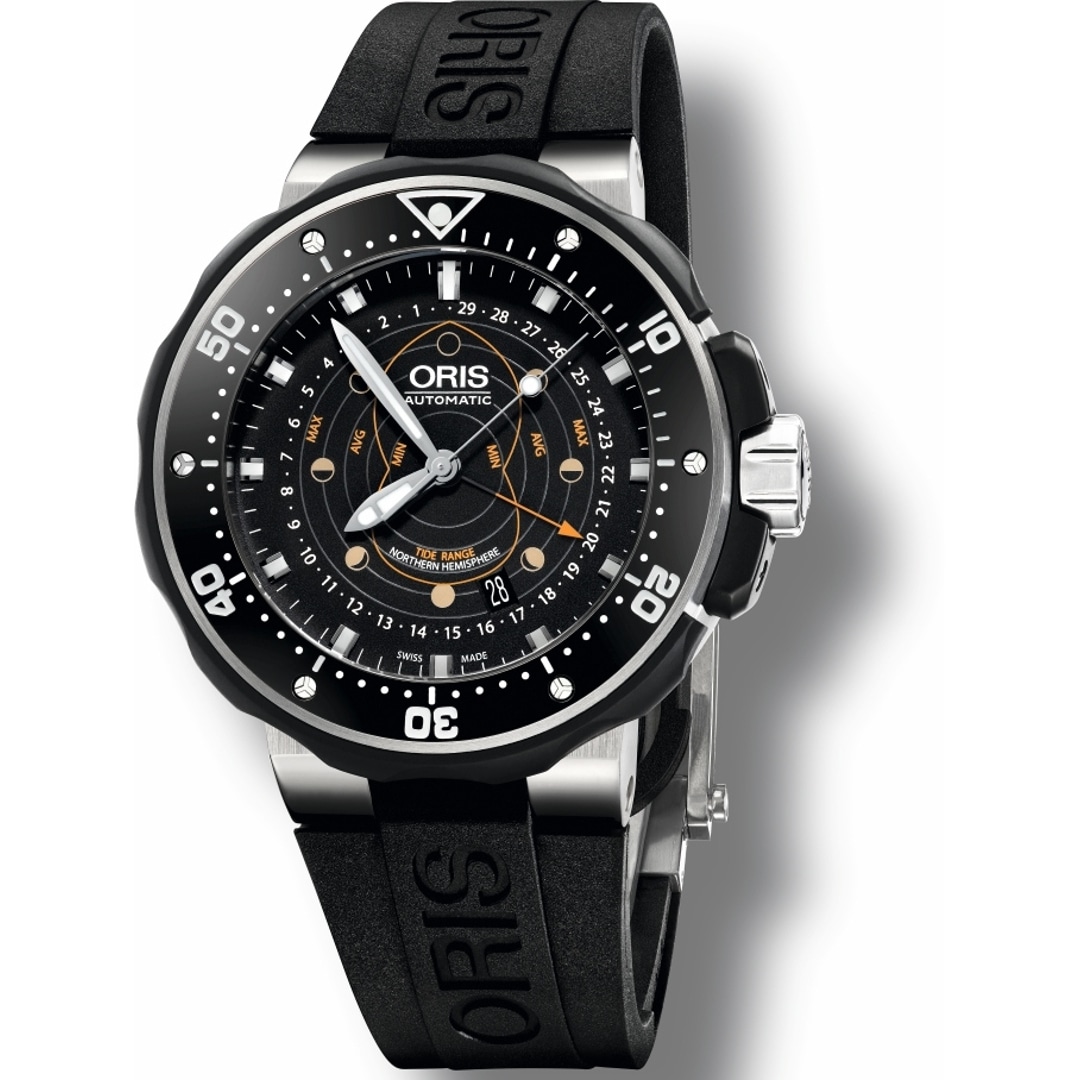 Oris ProDiver Pointer Moon Northern Hemisphere gents watch 01 761 7682  7154-Set