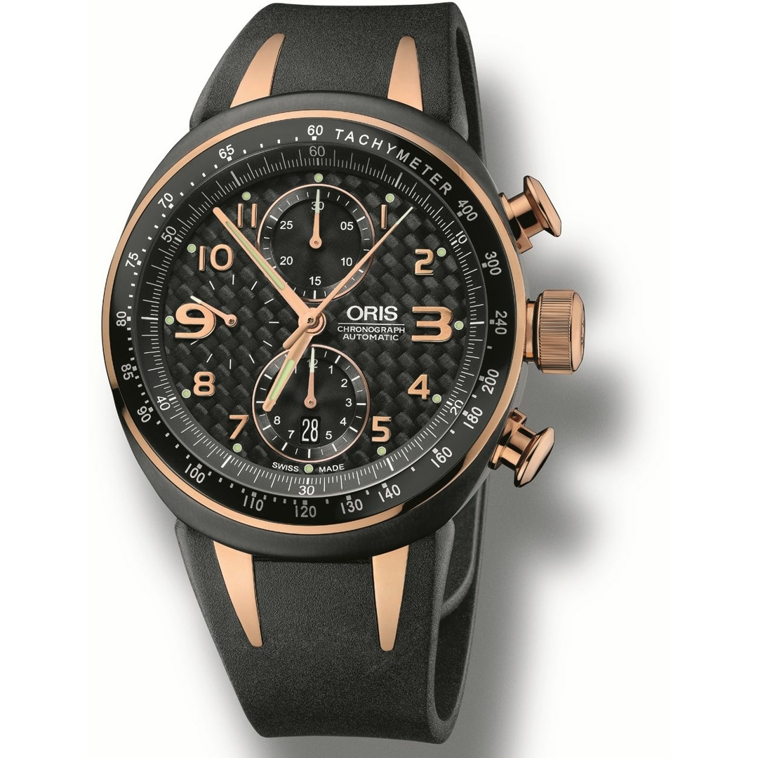 Oris TT3 Chronograph Black 01 674 7587 7764 07 4 28 03R