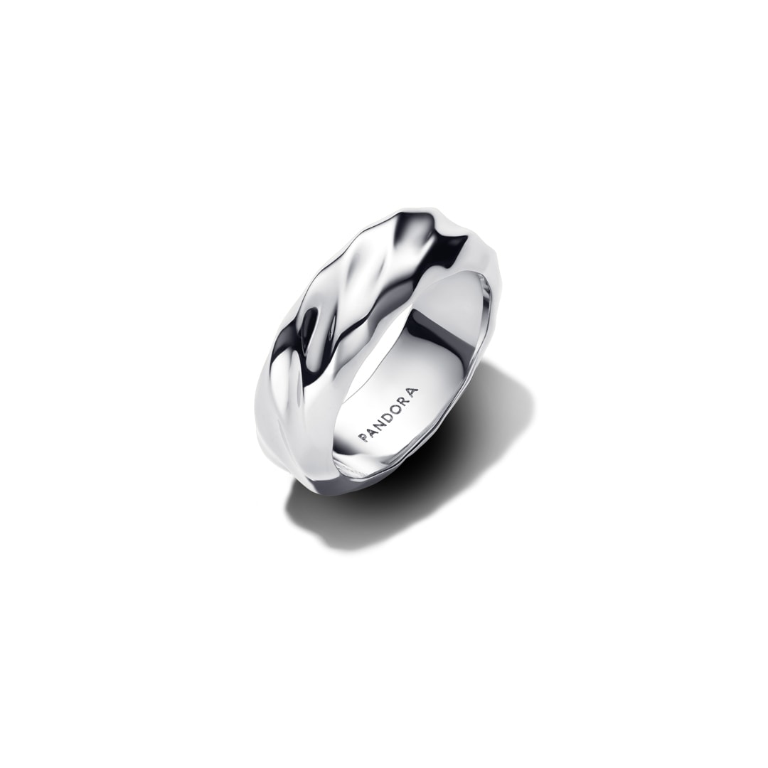Pandora Essence Anneau Large Ondulé 925 Argent Bijou femme 193886C00