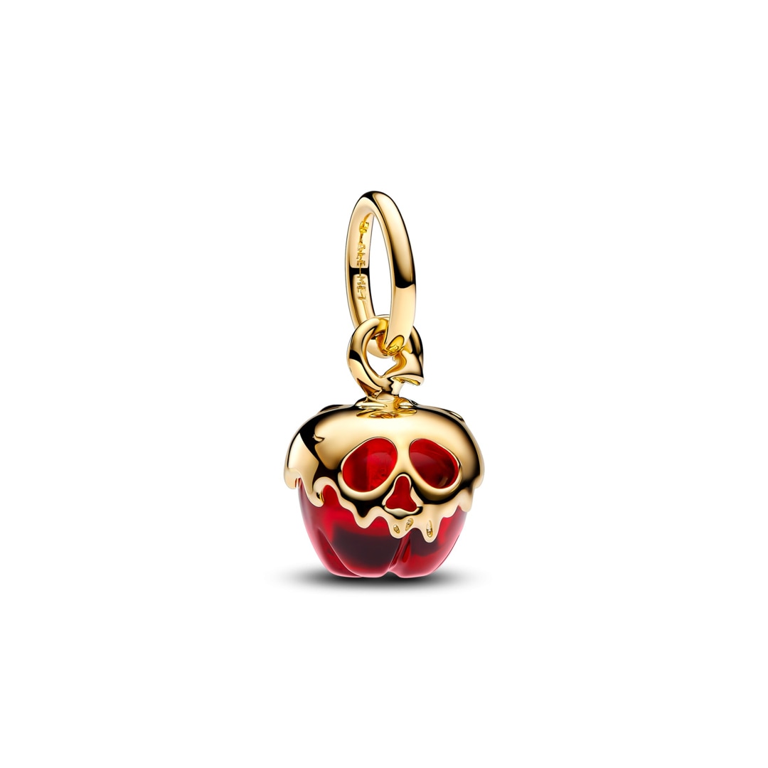 763421C01 | Pandora Gold Disney Villains Evil Queen Apple Dangle Charm