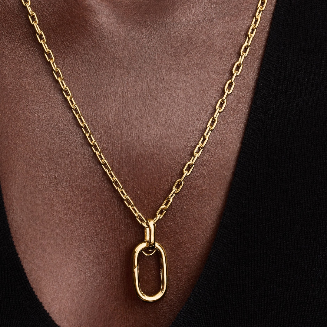364083C00-70 | Pandora Gold ME Openable Large Link Chain Necklace