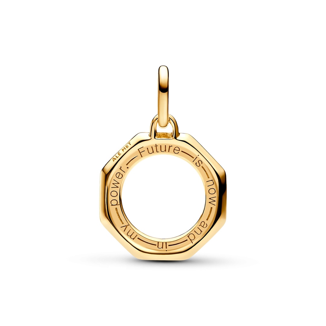 763368C01 | Pandora Gold ME Rainbow Medallion Charm