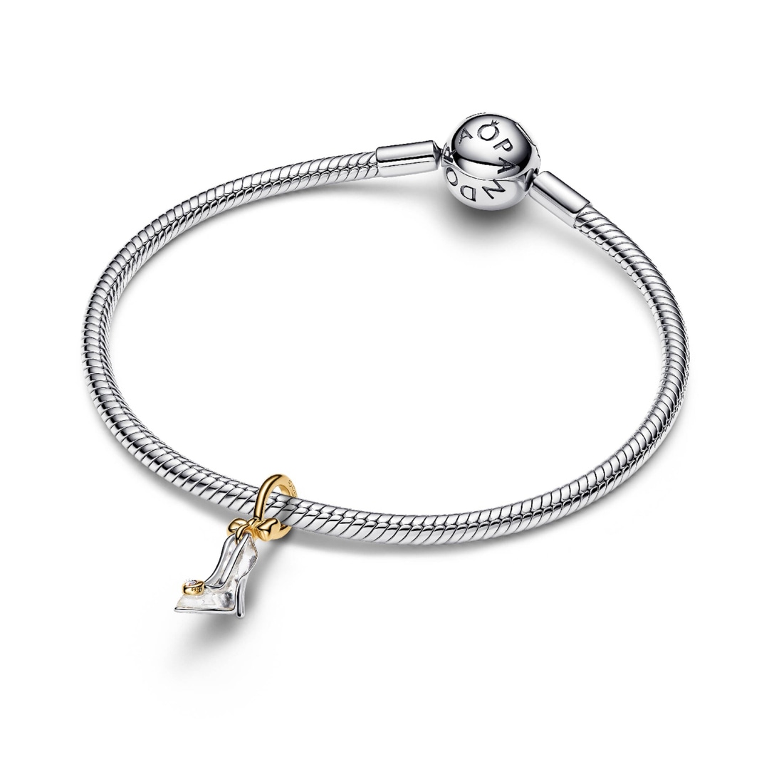 764327C01 | Pandora Gold Moments Disney Princess Cinderella Shoe Dangle ...