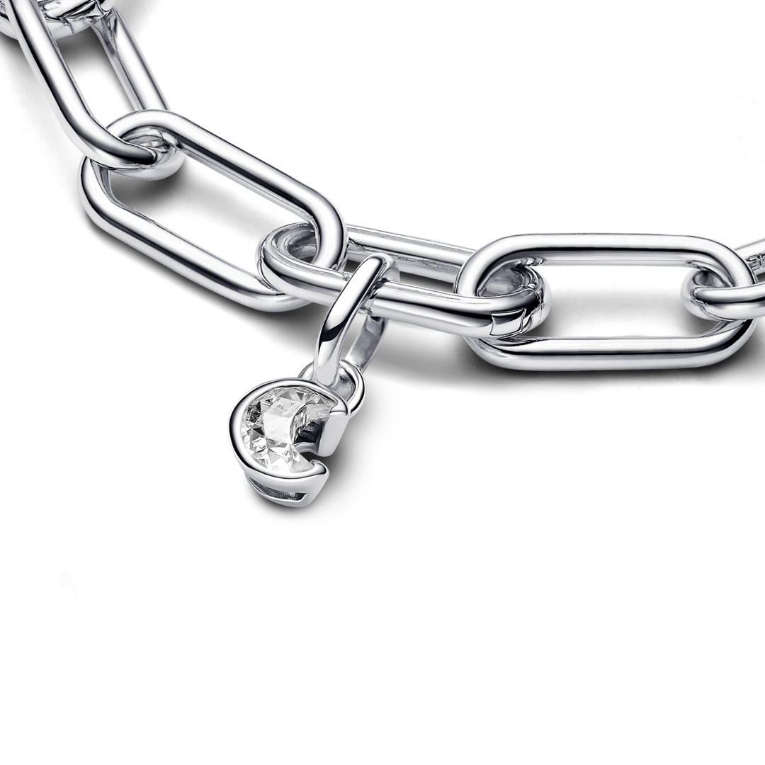 793364C01 | Pandora ME Sparkling Moon Mini Dangle Charm 925 Silver