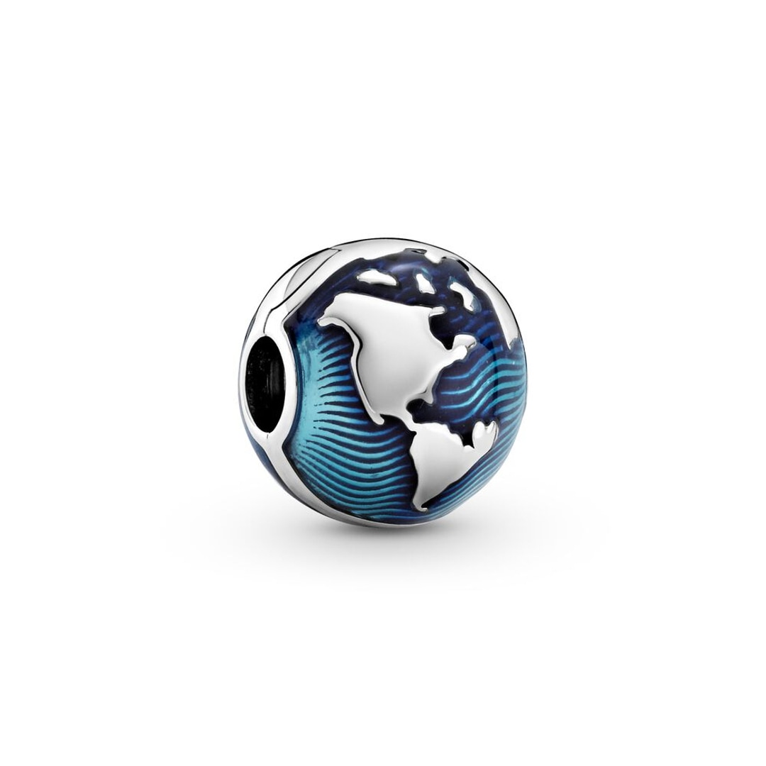 799429C01 Pandora Moments Blue Globus Clip
