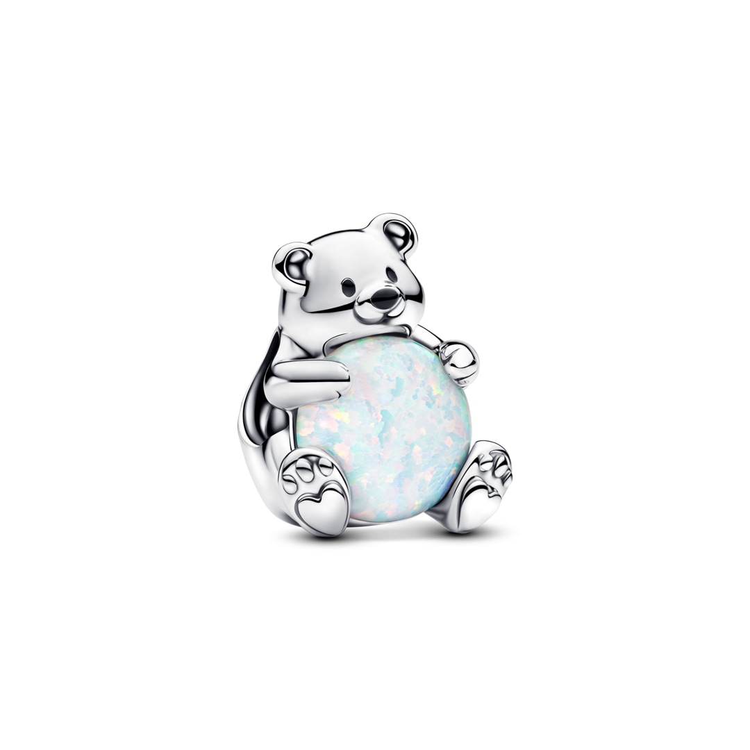 793589C01 Pandora Moments Polar Bear Charm 925 Silver