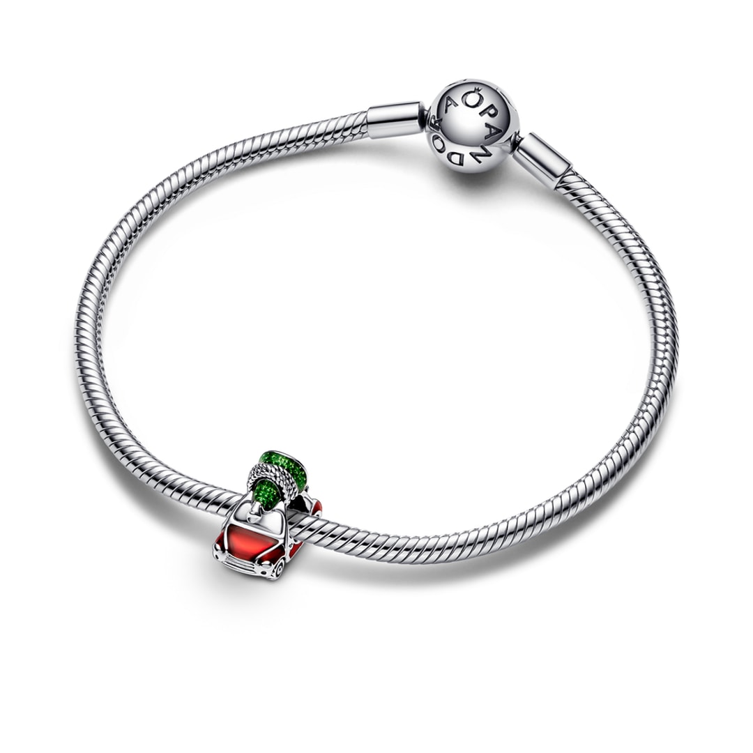 792358C01 Pandora Moments Charm Festif Voiture & Sapin de Noël
