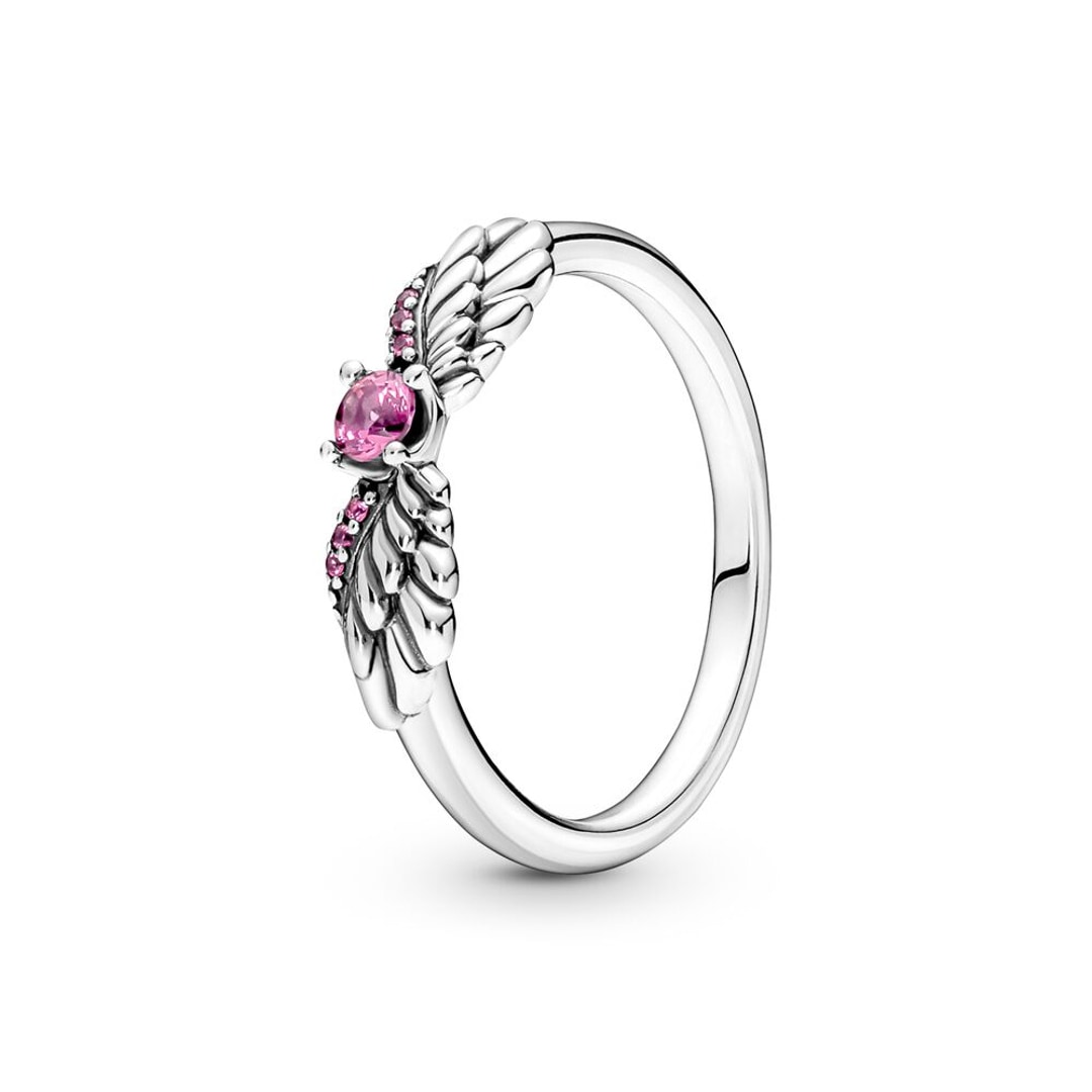 198500C02 Pandora Moments Bague Ailes d Ange Scintillantes