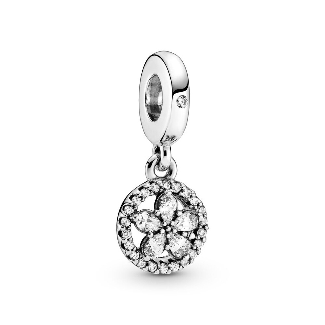 Pandora Sparkling Snowflake Charm PANDORA Sparkling Snowflake Pave