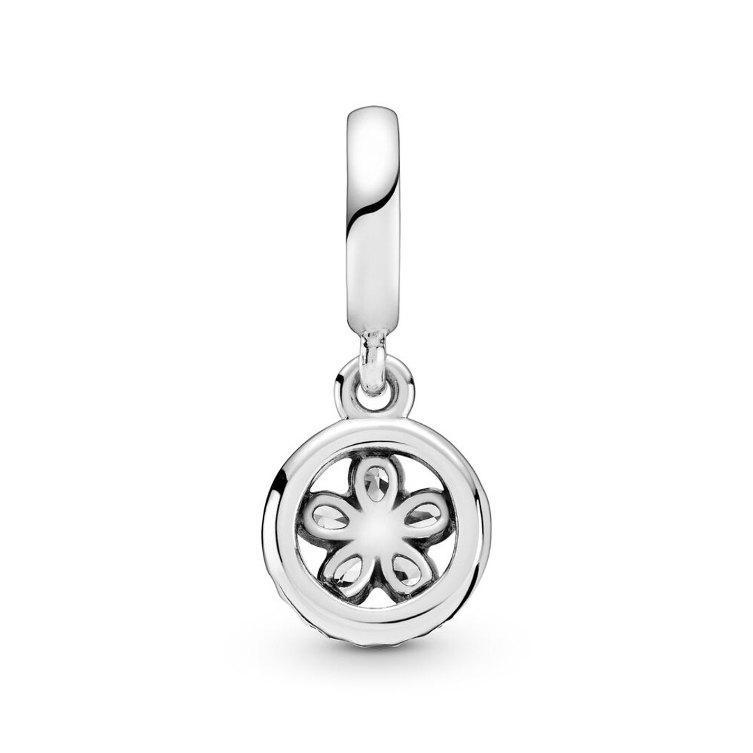 Pandora Moments Sparkling Snowflake Circle Charm Pendant ladies jewellery  799222C01