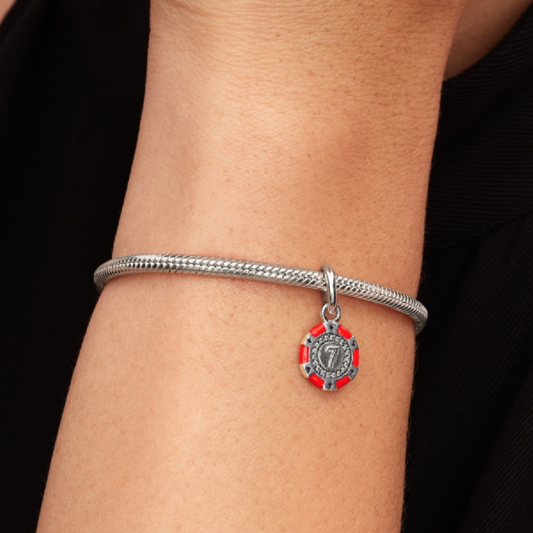 793922C01 | Pandora Moments Lucky Chip Dangle Charm 925 Silver
