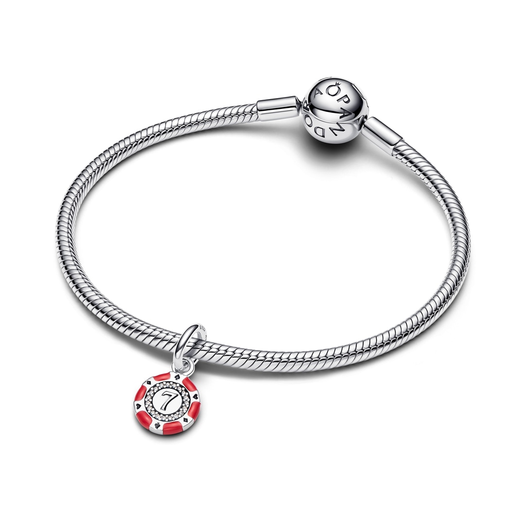 793922C01 | Pandora Moments Lucky Chip Dangle Charm 925 Silver