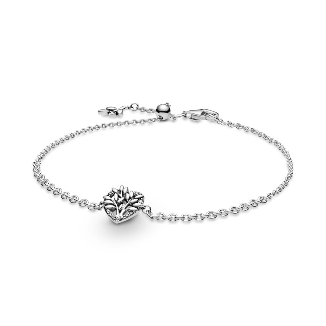 599292C01-20 Pandora Bracelet Chaîne Arbre De Vie Cœur