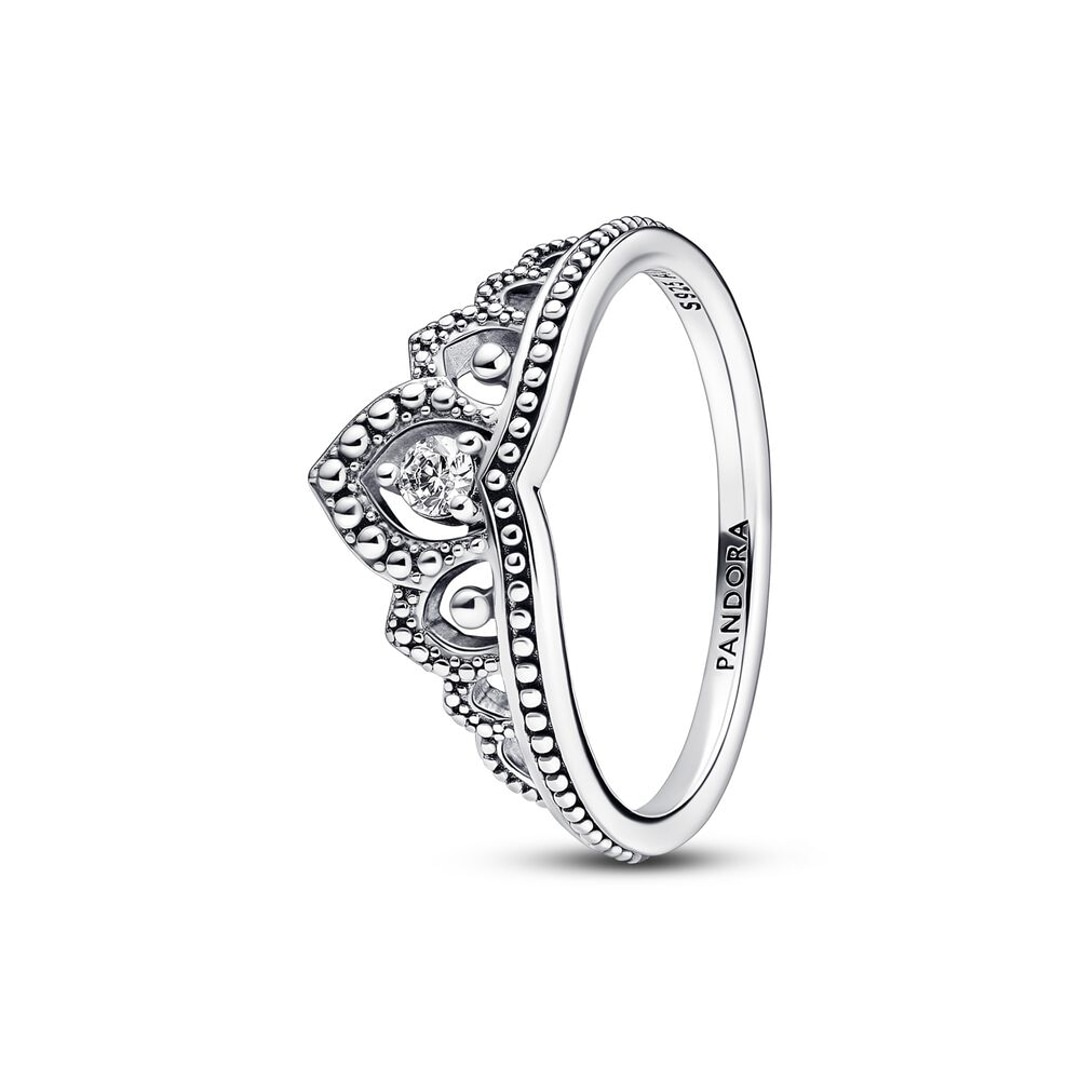 192233C01 Pandora Moments Bague Tiare Perl e Royale