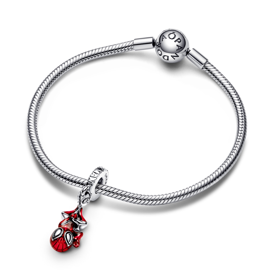Pandora Moments Marvel Hängender Spider-Man Charm-Anhänger