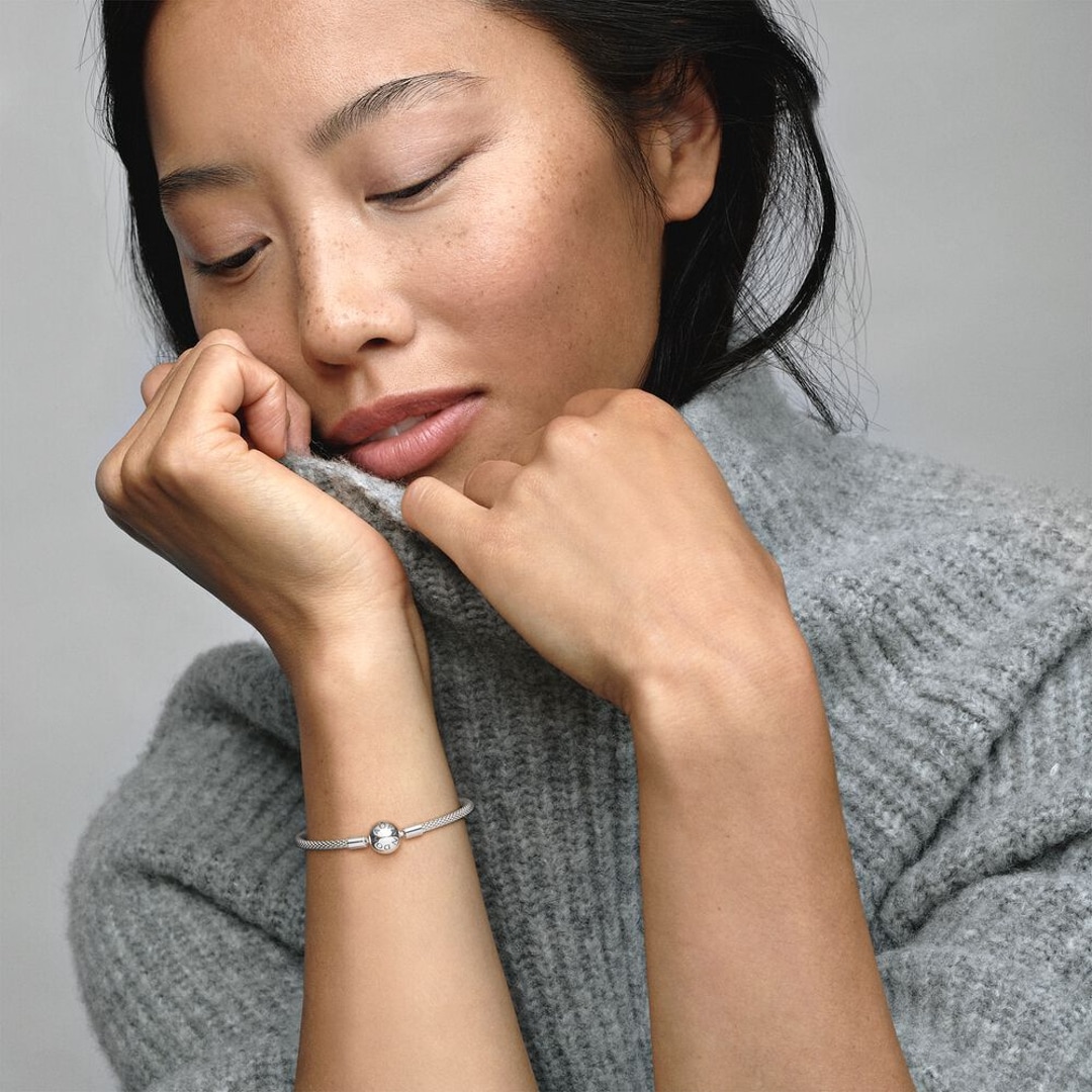 Pandora Jewelry Pandora Flexible Mesh Bracelet Pandora Moments