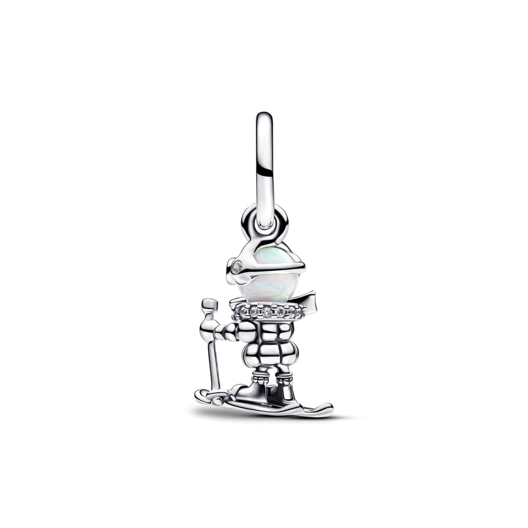 793514C01 | Pandora Moments Skier Dangle Charm 925 Silver