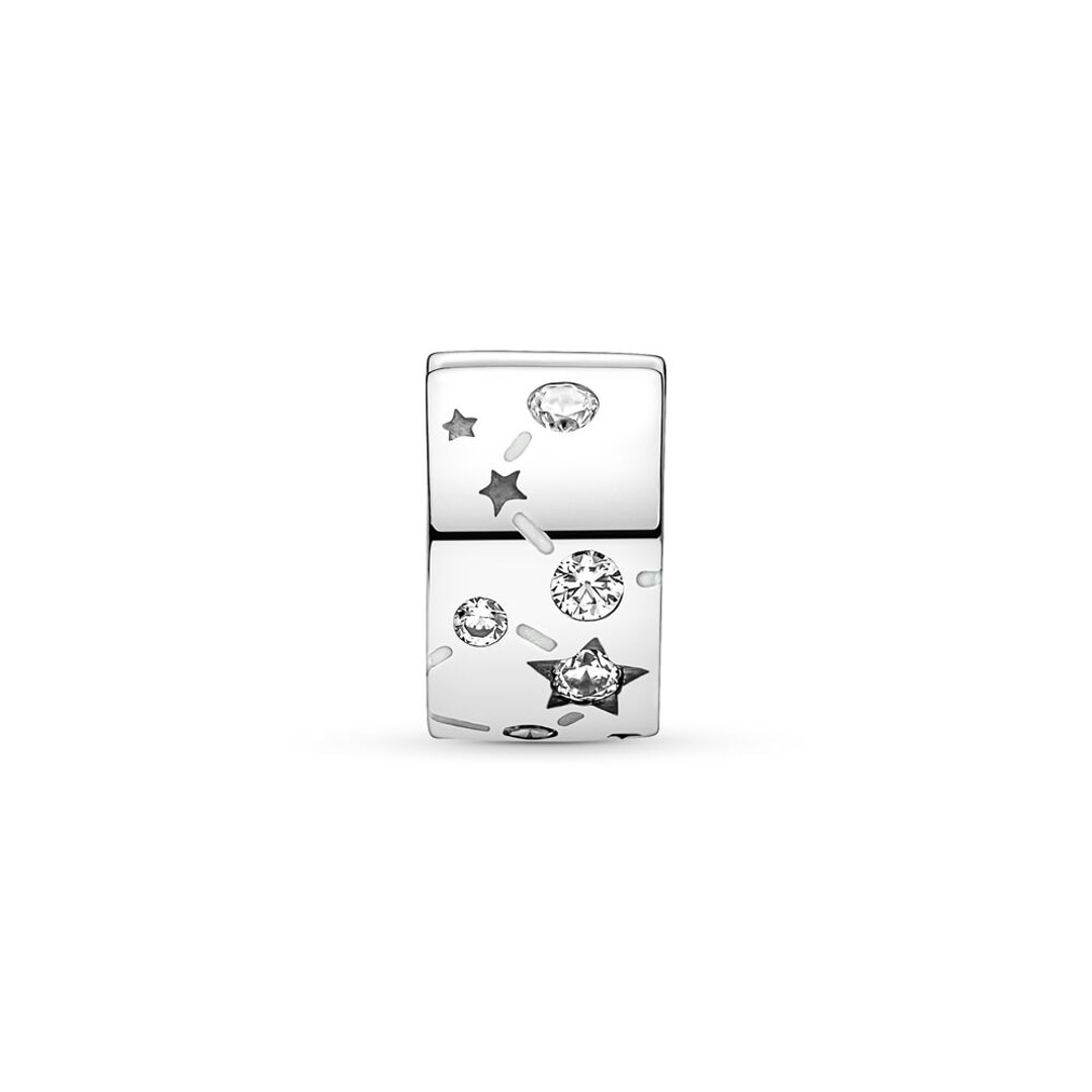 790010C01 Pandora Moments Sterne Galaxis Clip-Charm