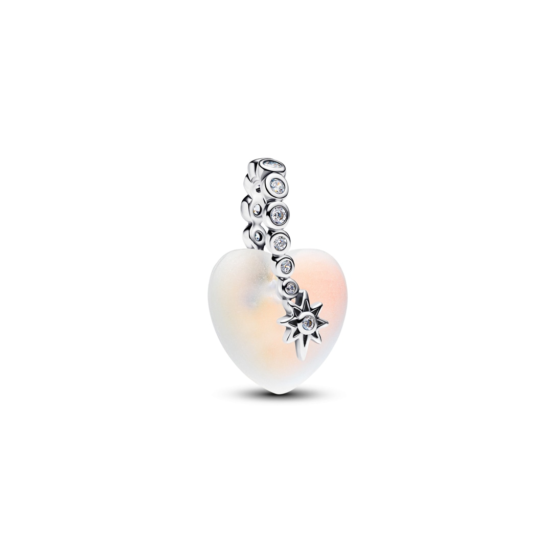 794143C01 | Pandora Moments Shooting Star & Heart Dangle Charm 925 Silver