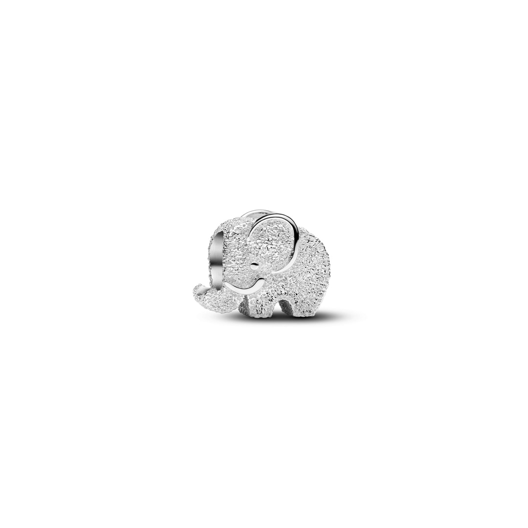 794528C00 | Pandora Moments Textured Elephant Mini Charm 925 Silver