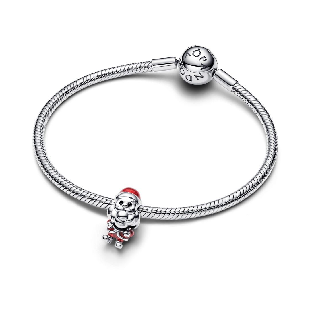 793593C01 | Pandora Moments Playful Santa Charm 925 Silver