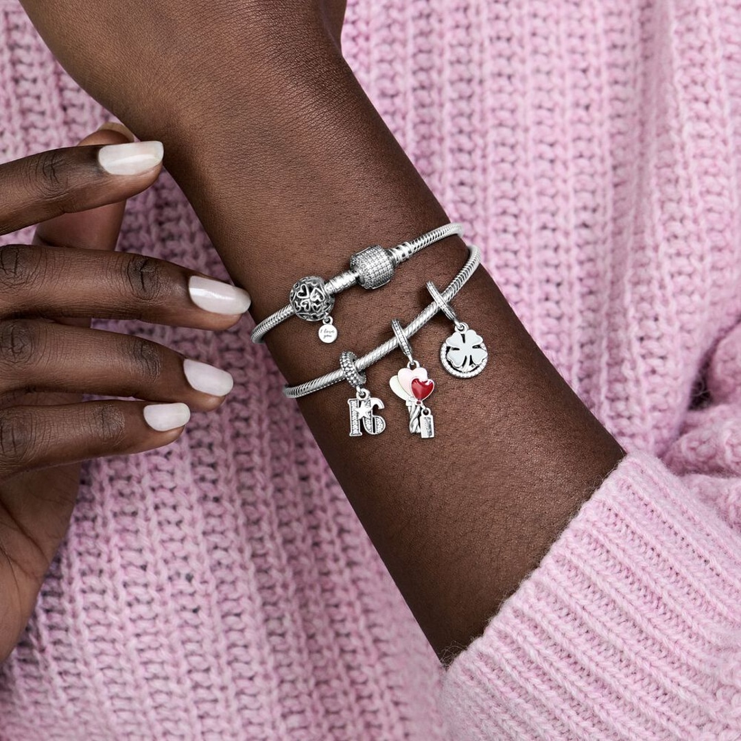 Pandora bague on sale trefle