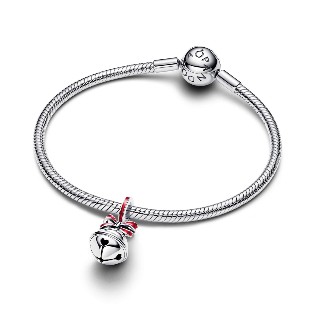 794246C01 | Pandora Moments Christmas bell charm pendant 925 Silver