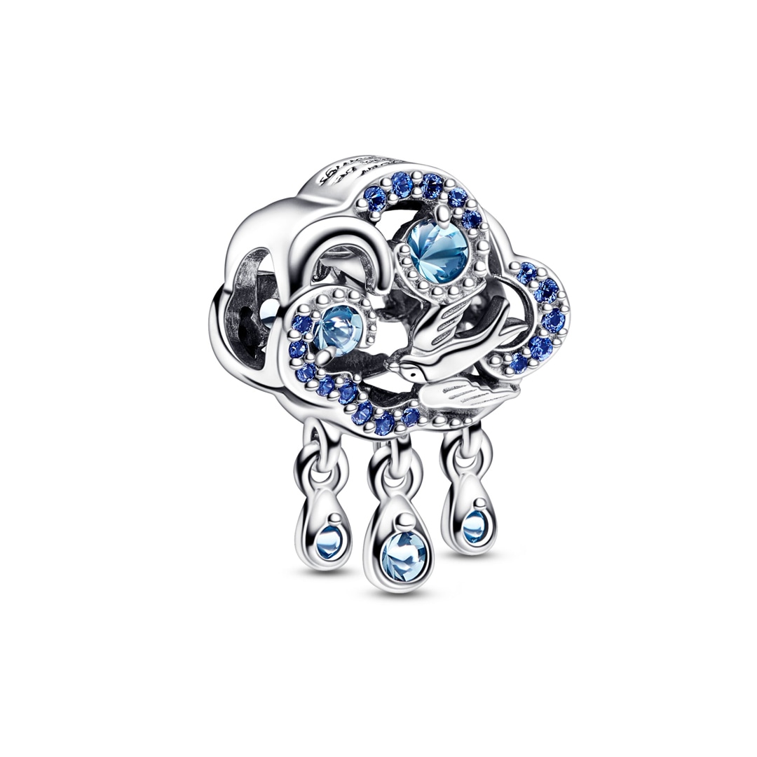792569C01 Pandora Moments Cloud Swallow Charm