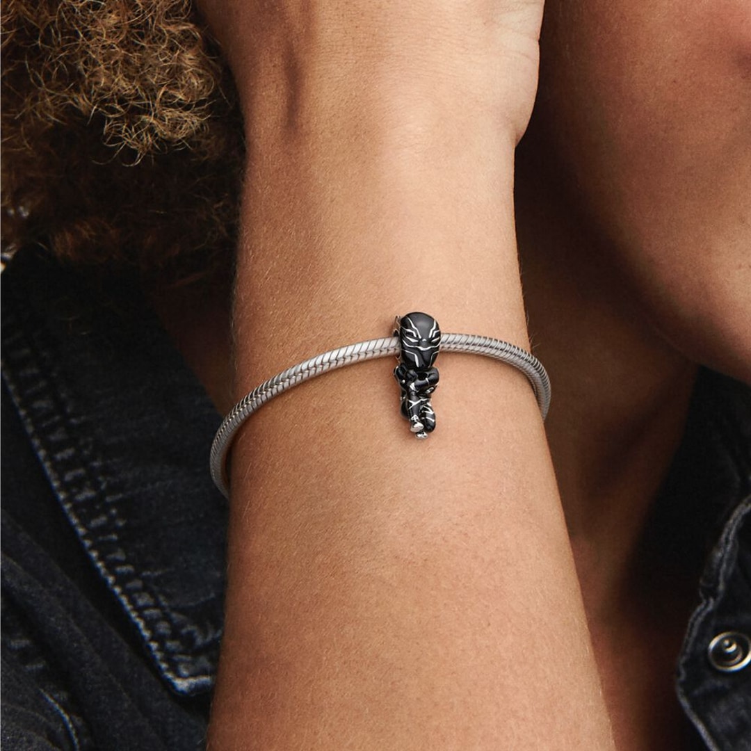 Pandora Moments x Marvel The Avengers Black Panther Charm