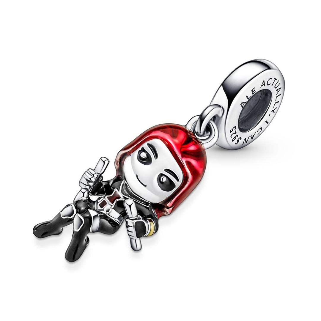 Pandora Moments x Marvel The Avengers Black Widow Charm-Anhänger