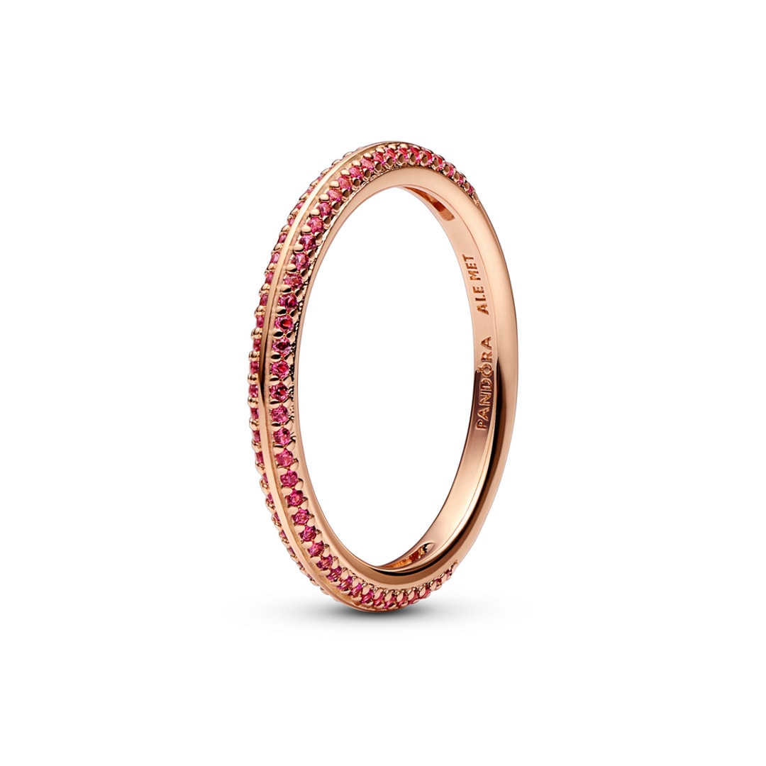 189679C02 Pandora Rose ME Bague Pav e Rouge