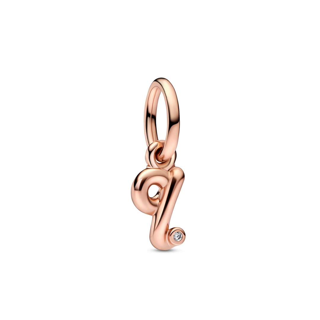 Rose Gold Pandora Ring Size 64 In Letters Pandora ME Pavé Ring