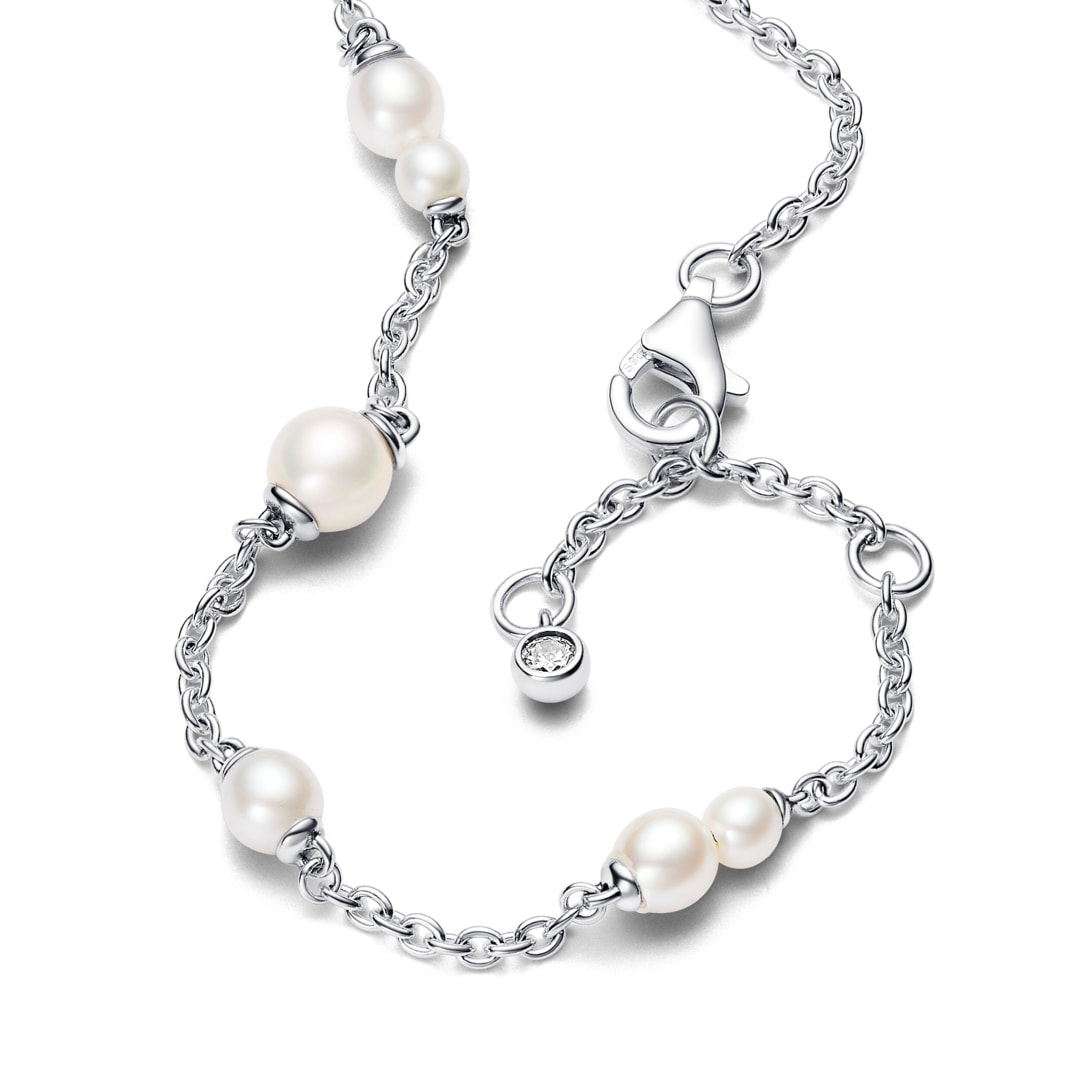 593172C01 | Pandora Timeless Treated Freshwater Cultured Pearl Station ...