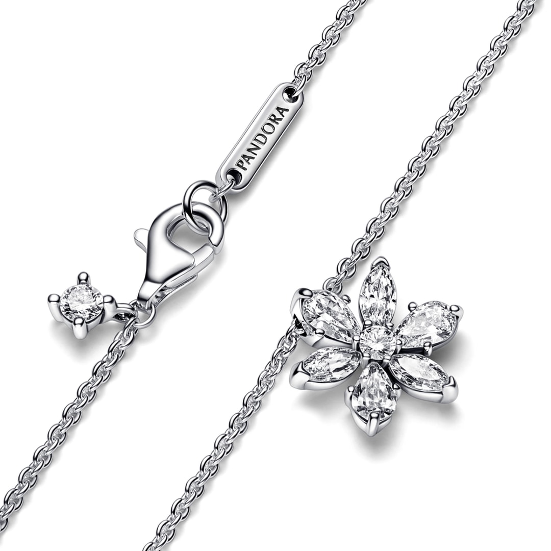 392387C01-45 | Pandora Timeless Collier Pendentif Herbier Scintillant