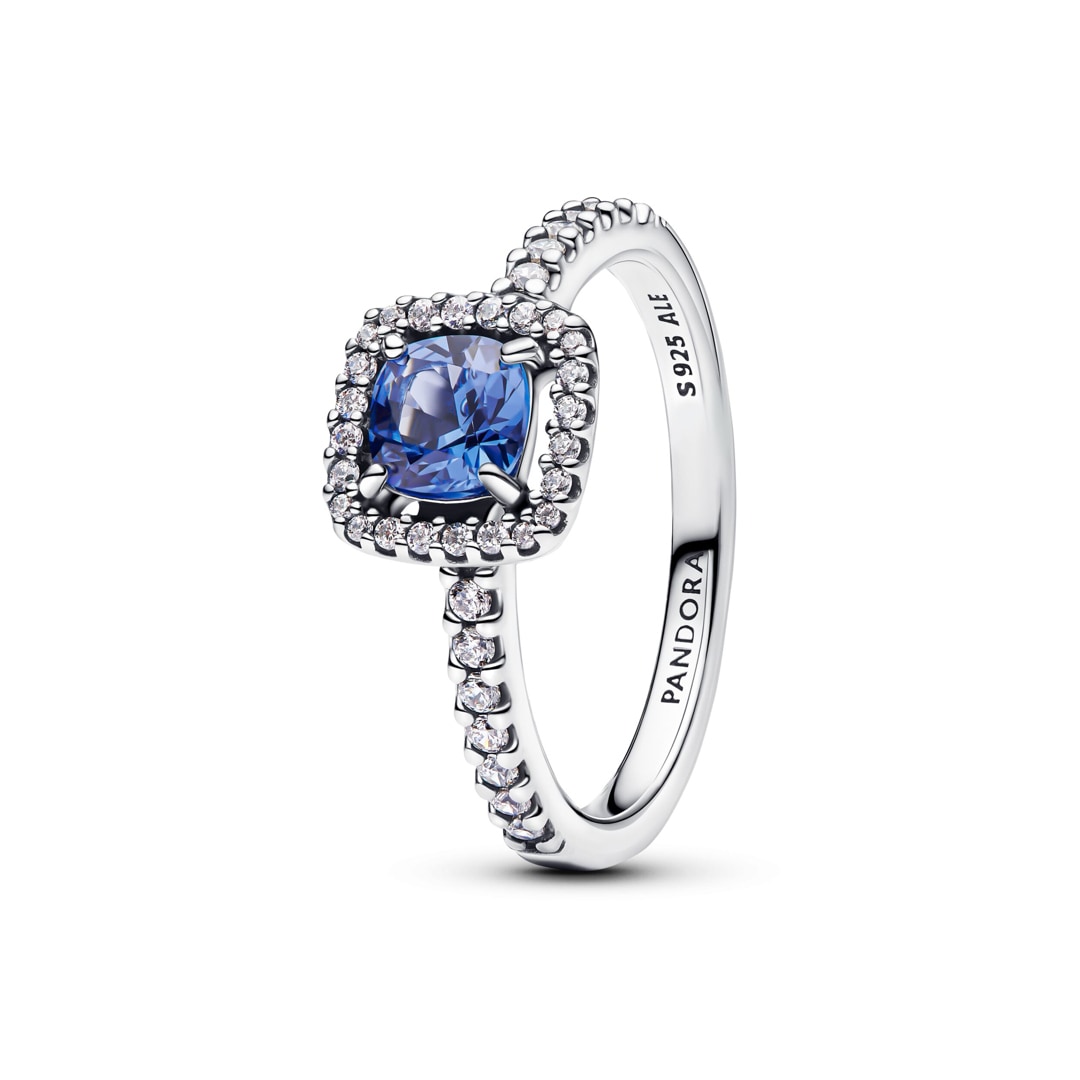 Pandora silver halo ring sale