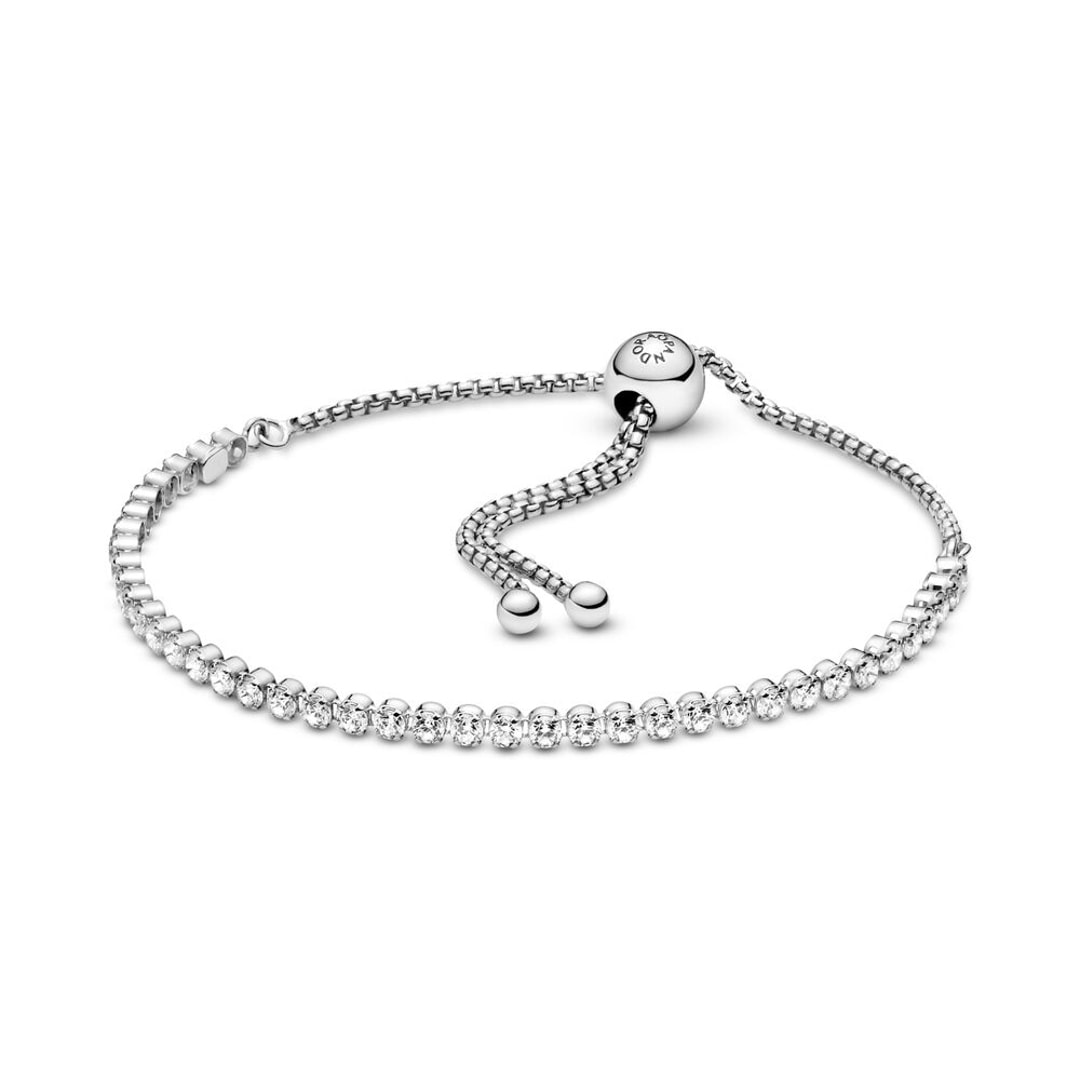 599375C01 Pandora Timeless Sparkling Slider Tennis Bracelet