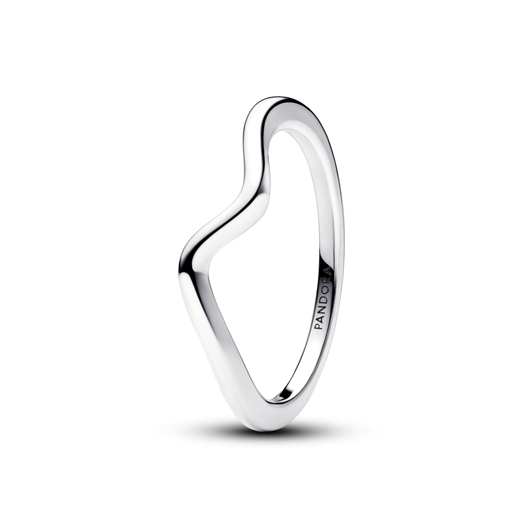 193095C00 Pandora Timeless Bague Vague Polie 925 Argent