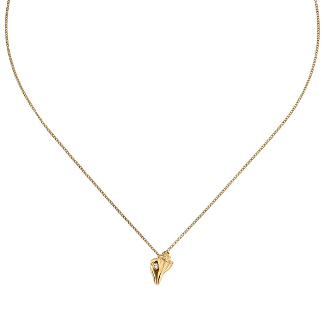 PAUL HEWITT Flamingo Halskette Damen – Roségold, Edelstahl, 39 Cm + 5 Cm Verlängerung
