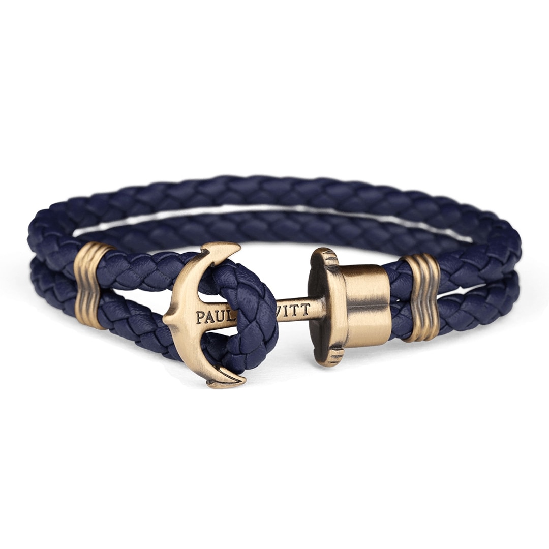 Bracelet paul shop hewitt bleu marine