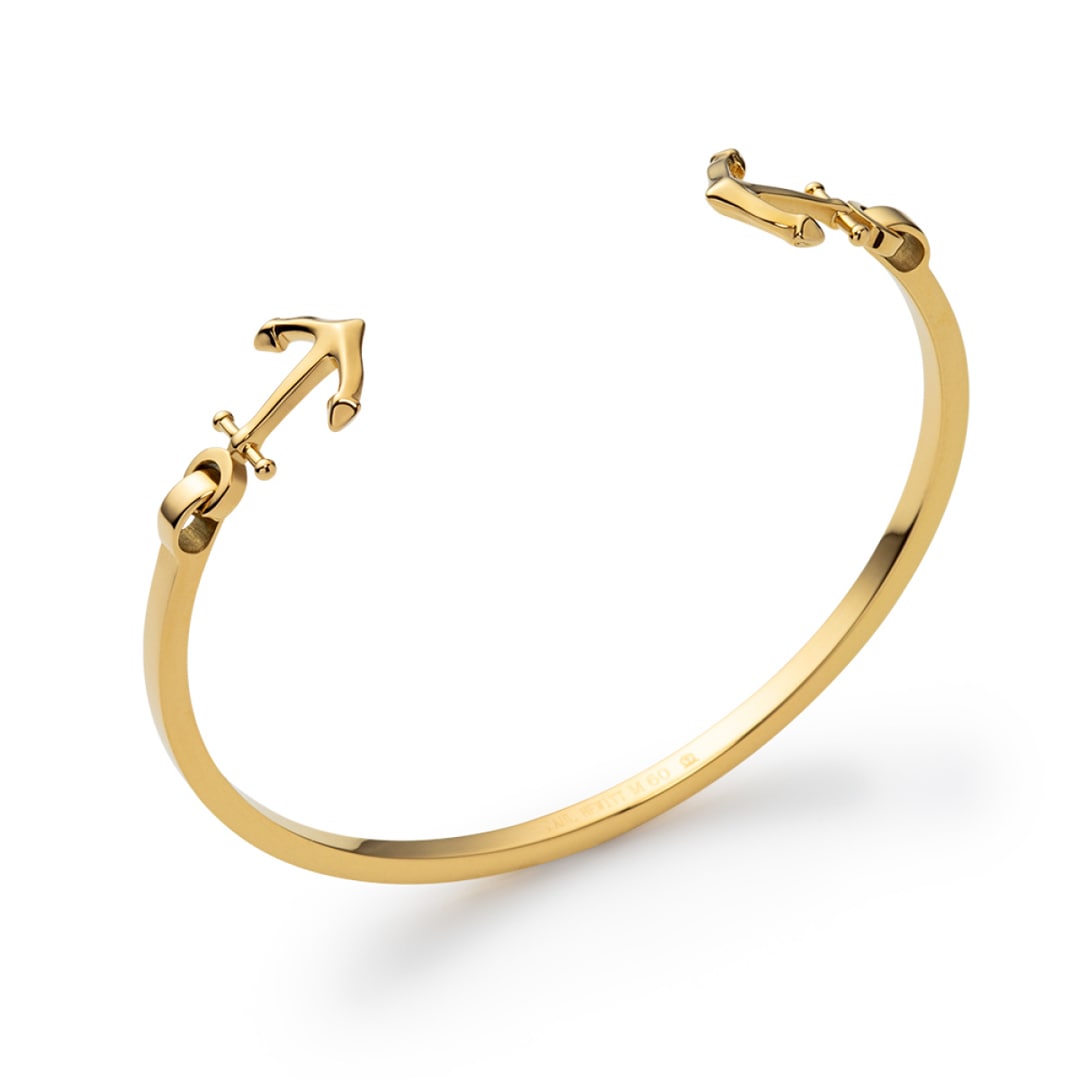 PAUL HEWITT Collana Donna Con Ciondolo Ancora E Perla | Catena Regolabile In Acciaio Inox Oro Rosa | Gioiello Minimal Per Lei | Fatto A Mano