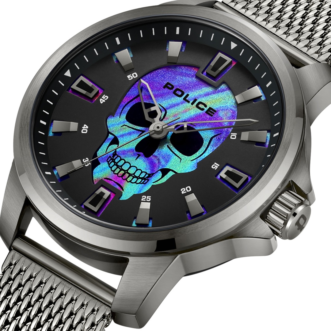 PEWJG0022202 | Police Mensor Gunmetal Mesh